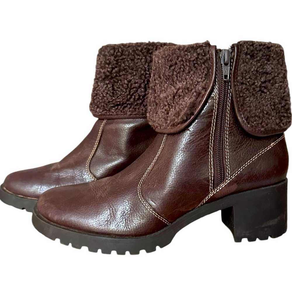 Stylishly winter-ready. Aersoles Brown Boots. Size 7. Brown.